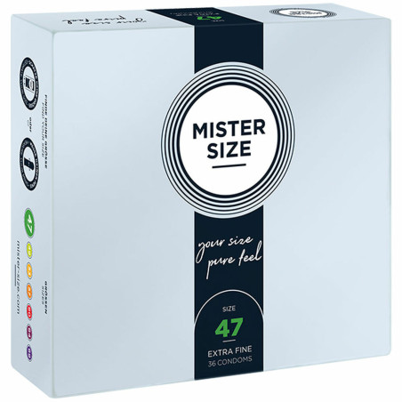 Preservativi Mister Size Ø 4,7 cm (36 pcs)
