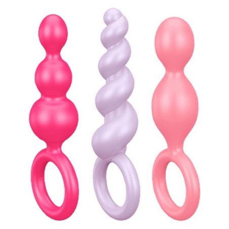 Kit Piacere Grande Satisfyer Booty Call Multicolore