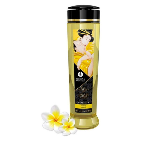 Olio per Massaggio Serenity Monoi Shunga 94501240518 240 ml (250 ml)