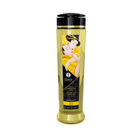 Olio per Massaggio Serenity Monoi Shunga 94501240518 240 ml (250 ml)