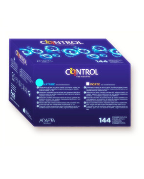 CONTROL - PRESERVATIVI ADAPTA NATURE 144 UNITÀ