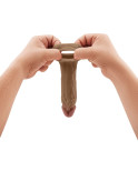 Cover per pene Shaft Carne Ø 4 cm Ø 4,1 cm 19,8 cm