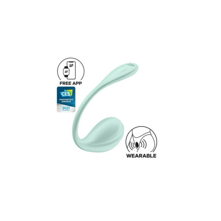 Vibratore per il Punto-G Satisfyer Verde Menta