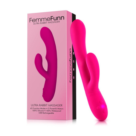 Vibratore per il Punto-G FemmeFunn Rabbit Rosa