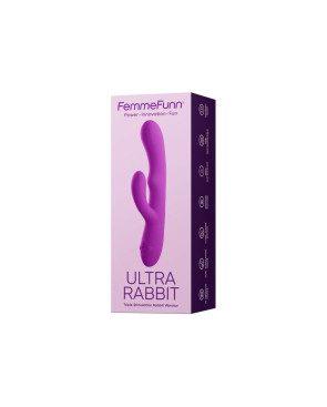 Vibratore per il Punto-G FemmeFunn Rabbit Viola