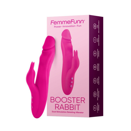 Vibratore per il Punto-G FemmeFunn Rabbit Rosa