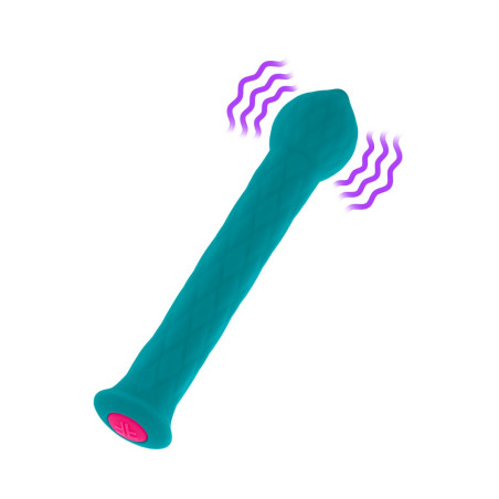 Mini Vibratore FemmeFunn Diamond Wand Verde