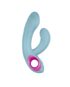 Vibratore per il Punto-G FemmeFunn Cora Azzurro