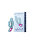 Vibratore per il Punto-G FemmeFunn Cora Azzurro