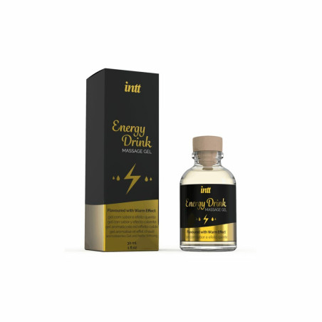 Olio per Massaggio Erotico Intt 30 ml Bevanda Energetica