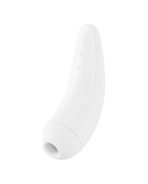 Succhia Clitoride Satisfyer CURVY 2+ Bianco