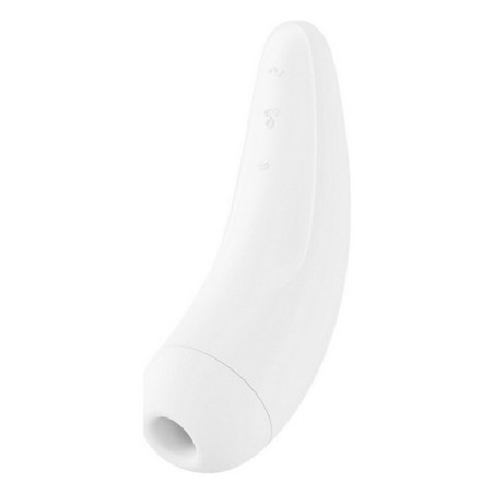 Succhia Clitoride Satisfyer CURVY 2+ Bianco