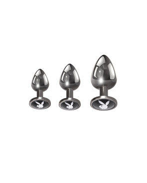 Plug Anale Playboy Playboy Argentato