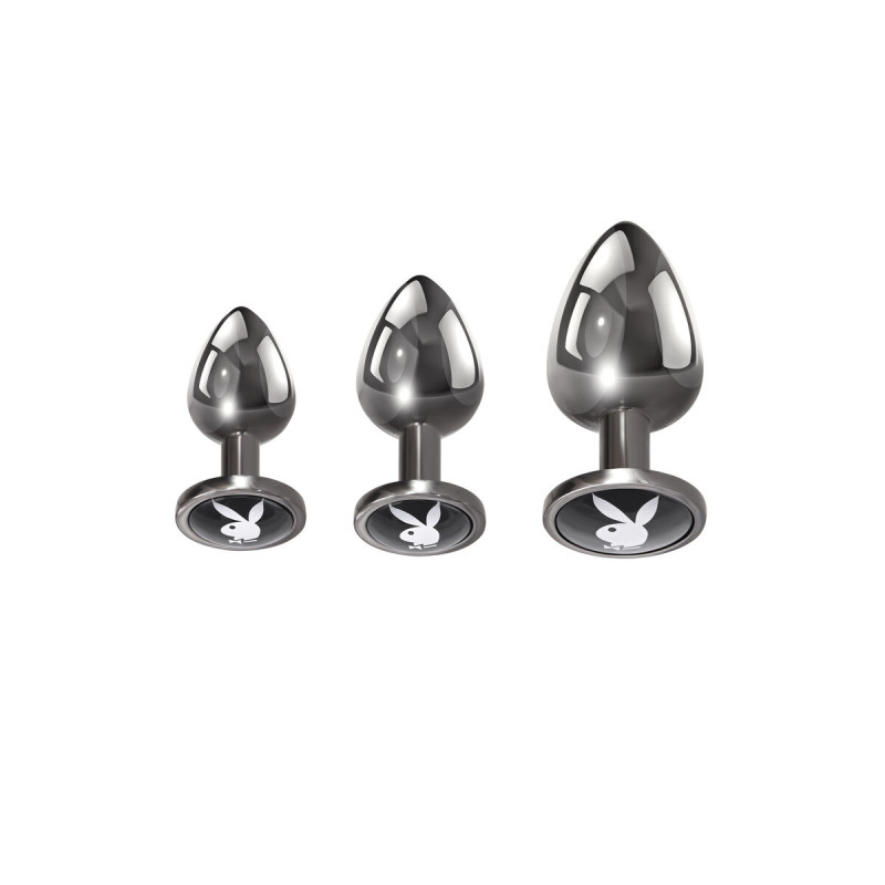 Plug Anale Playboy Playboy Argentato