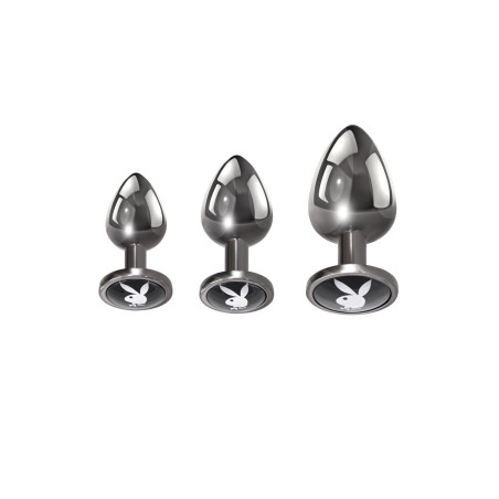 Plug Anale Playboy Playboy Argentato