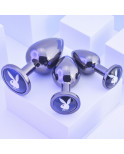 Plug Anale Playboy Playboy Argentato