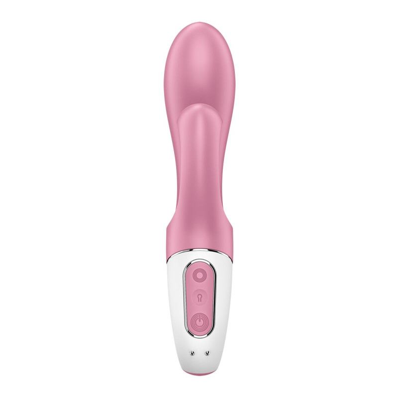 Vibratore per il Punto-G Satisfyer Air Pump Bunny 2 Light Rosa