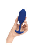 Plug Anale B-Vibe Vibrating Azzurro
