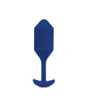 Plug Anale B-Vibe Vibrating Azzurro