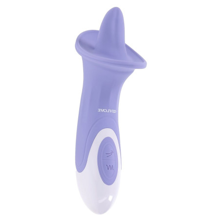 Vibratore Clitorideo Curvo Evolved Viola