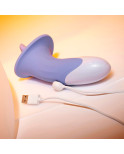 Vibratore Clitorideo Curvo Evolved Viola
