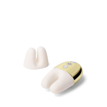 Vibratore Doppia Stimolazione Le Wand Bianco