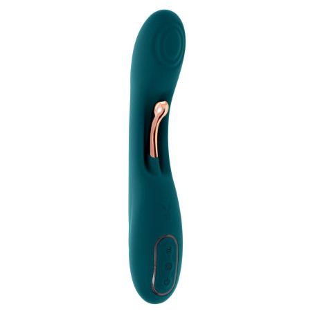 Vibratore Doppia Stimolazione Evolved Playboy Verde