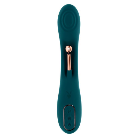 Vibratore Doppia Stimolazione Evolved Playboy Verde