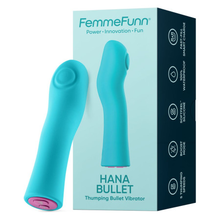 Mini Vibratore FemmeFunn Azzurro