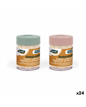 Stuzzicadenti Algon Set 400 Pezzi (24 Unità)