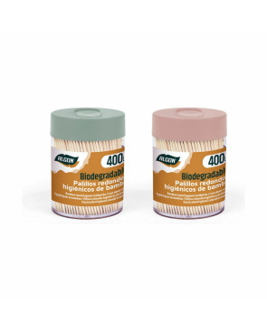 Stuzzicadenti Algon Set 400 Pezzi (24 Unità)