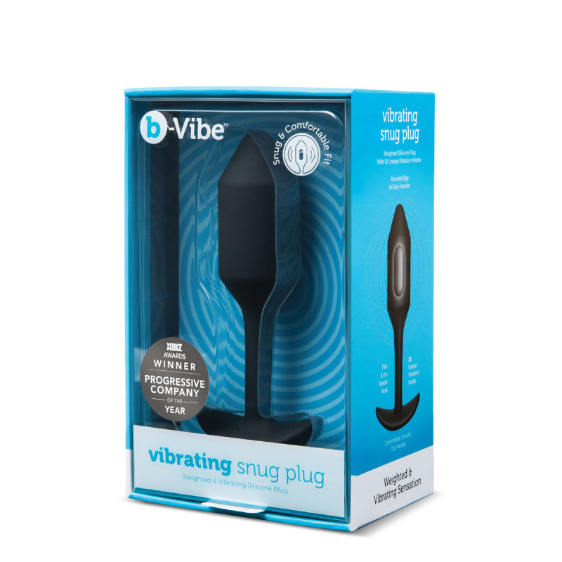Plug Anale B-Vibe Vibrating Nero