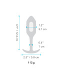 Plug Anale B-Vibe Vibrating Nero