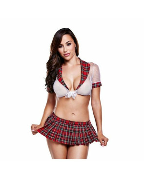 Costume Erotico Baci Lingerie 1275 Rosso Taglia unica