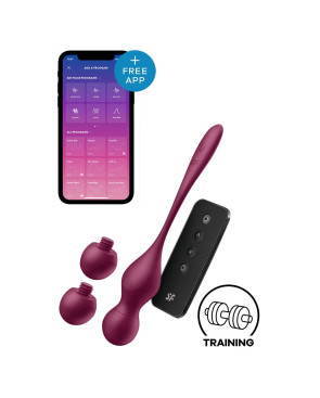 Dispositivo per Allenamento del Pavimento Pelvico Satisfyer Silicone ABS