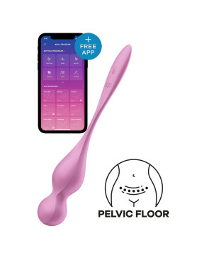 Dispositivo per Allenamento del Pavimento Pelvico Satisfyer Silicone