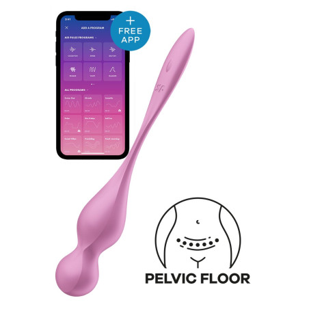 Dispositivo per Allenamento del Pavimento Pelvico Satisfyer Silicone