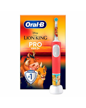 Spazzolino da Denti Elettrico Oral-B Rey Leon Rosso Multicolore