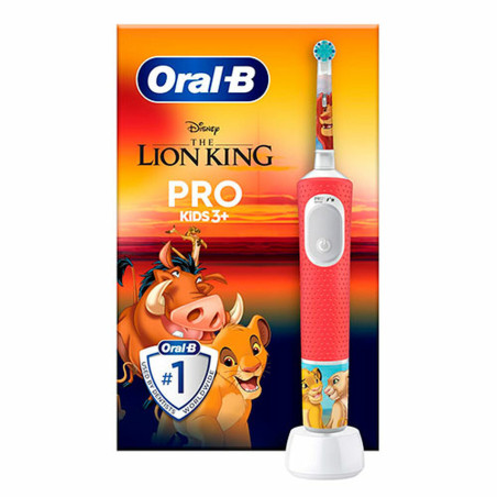 Spazzolino da Denti Elettrico Oral-B Rey Leon Rosso Multicolore