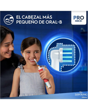 Spazzolino da Denti Elettrico Oral-B Rey Leon Rosso Multicolore