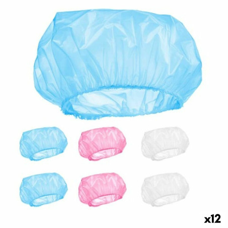 Cuffia da Doccia Berilo HD092835 Multicolore 28 cm Plastica Set (12 Unità)