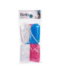 Cuffia da Doccia Berilo HD092835 Multicolore 28 cm Plastica Set (12 Unità)