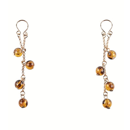 Catena di Morsetti per Capezzoli Sportsheets Amber