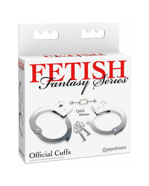Manette Pipedream Fetish Fantasy Series Argentato
