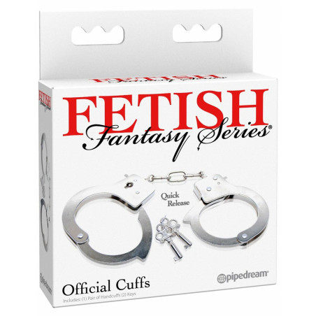 Manette Pipedream Fetish Fantasy Series Argentato