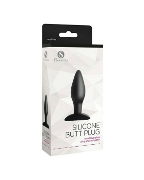 Plug Anale S Pleasures Nero (Ø 3 cm)