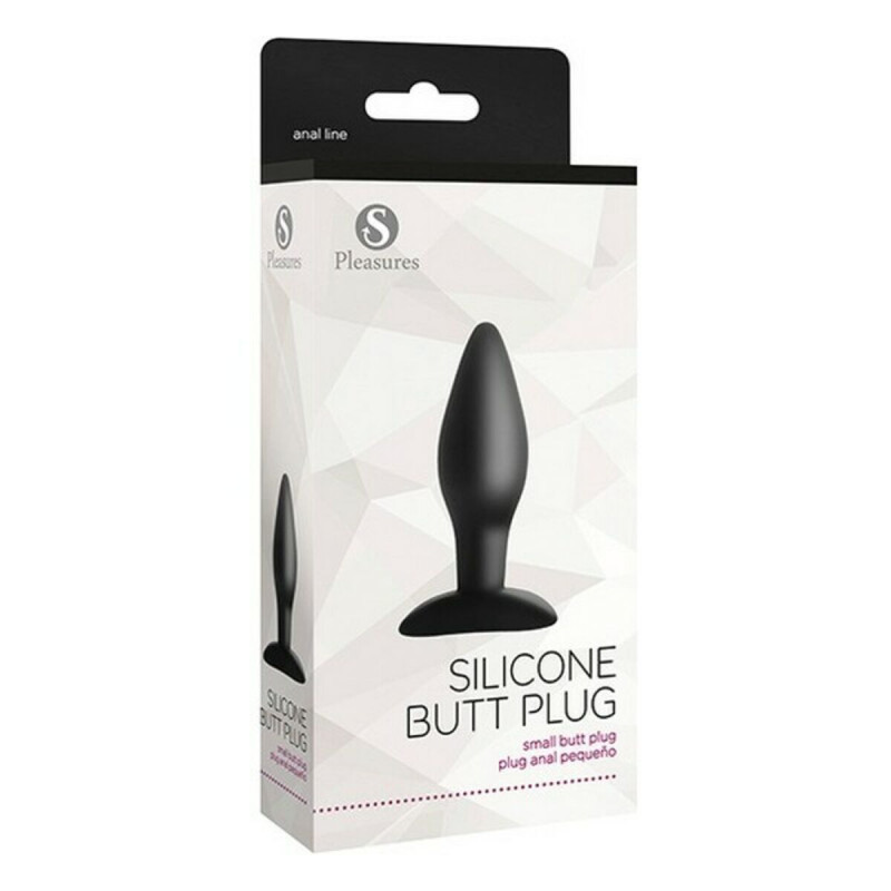 Plug Anale S Pleasures Nero (Ø 3 cm)