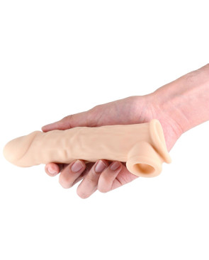 Cover per pene NS Novelties Renegade Carne 19,4 x 3,8 x 6 cm Ø 3,8 cm