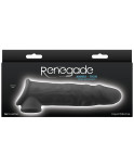 Cover per pene NS Novelties Renegade Nero 19,4 x 3,8 x 6 cm Ø 3,8 cm