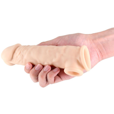 Cover per pene NS Novelties Renegade Carne 18,6 x 4,3 x 5,5 cm